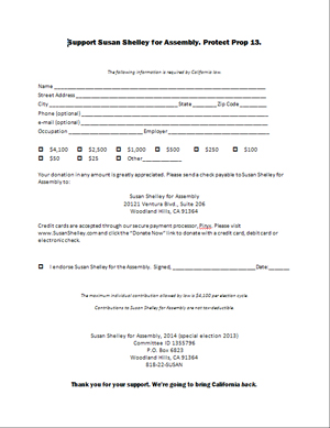 Thumbnail image of donor form