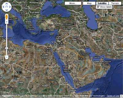 maps of egypt and israel. This is the same map,